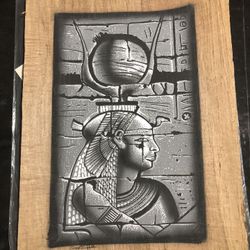 Hathor Goddess 🙏original papyrus 32x42cm