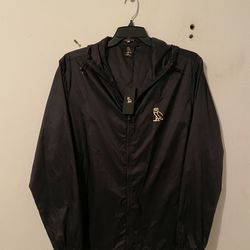 OVO Micro Windbreaker Size Medium Men (Flaw)