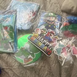 Mario And Friends Party Supplies 