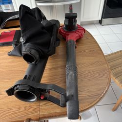 Hyper Tough Electric Leaf Blower And Vacuum Bag