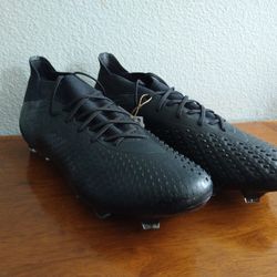 Adidas Predator Accuracy .1 FG Firm Ground Black Soccer Cleats GW4571 Mens Sz 7