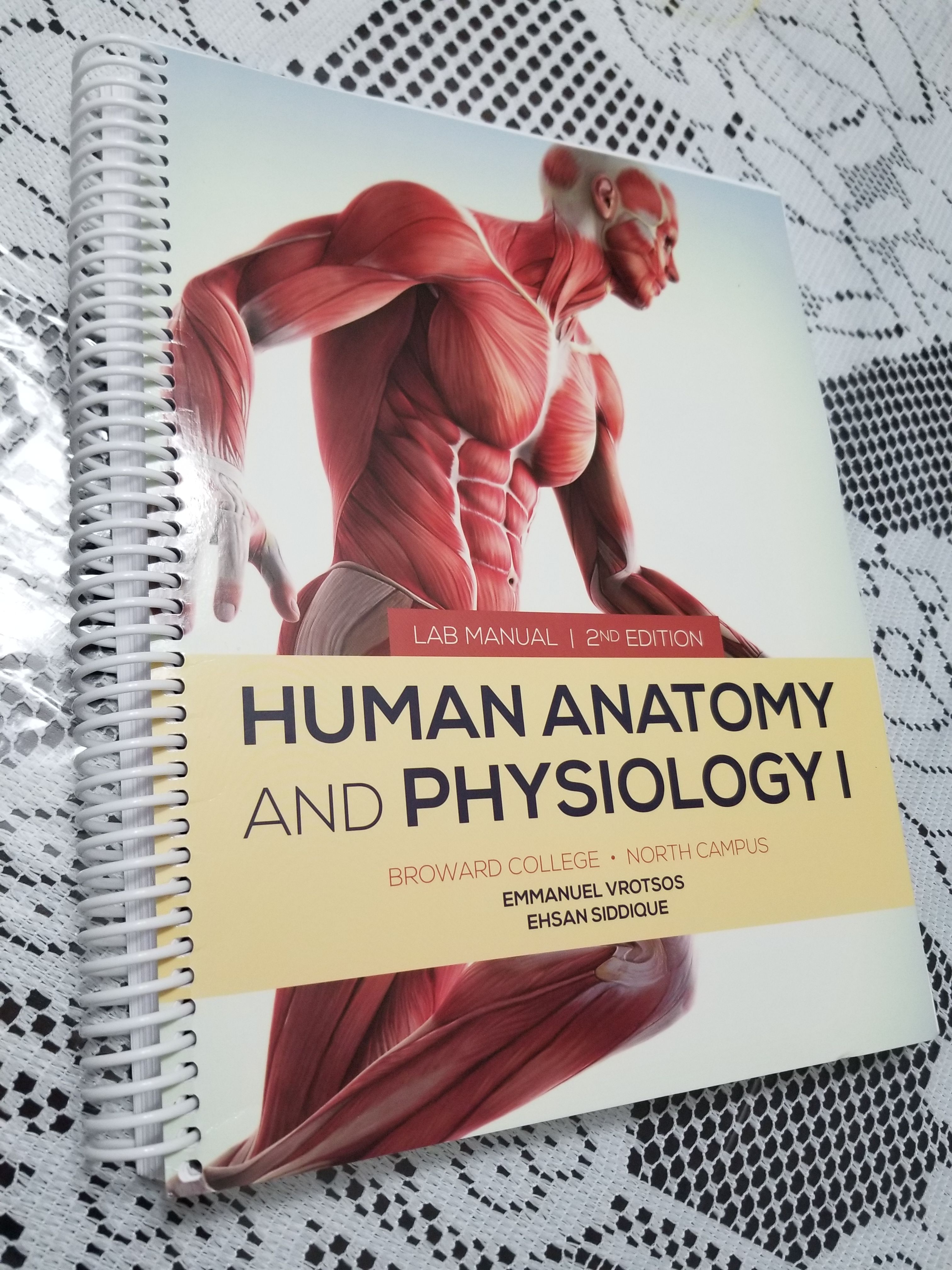 Human Anatomy and Physiology I Lab Manual - Broward College North Campus