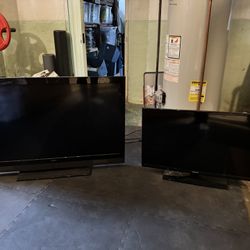 Vizio 42” and Samsung 32” TVs