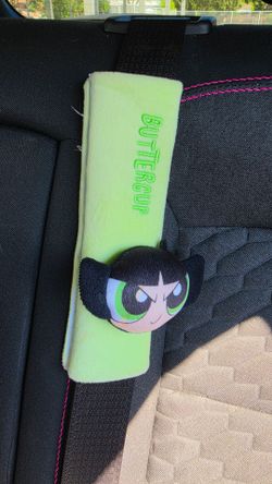 Power puff girls seatbelt covers