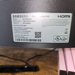 Samsung 27” Curved Monitor – Excellent Condition