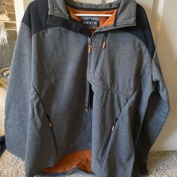 Mens Full Length Zipped Orvis Light Weight Jacket 