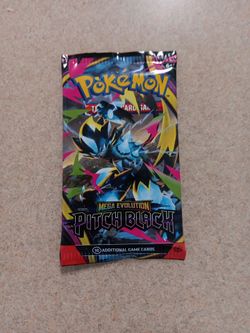 Pokémon TCG Mega Evolution Pitch Black Booster Pack