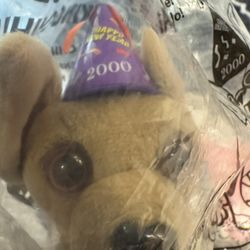 The Four Collection Of The Vintage Taco Bell Applause Plush Toy Chihuahua Unopen