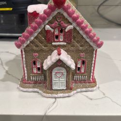 Led valentine Gingerbread house!!