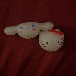 Hello Kitty And Cinnamoroll Squishy