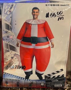 Studio Halloween Inflatable Santa Costume