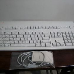 Apple Keyboard II  & Apple Desktop Mouse