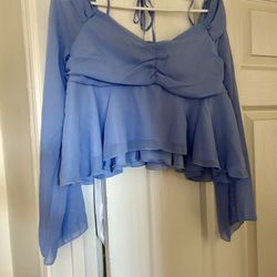 Blue Shirt $4