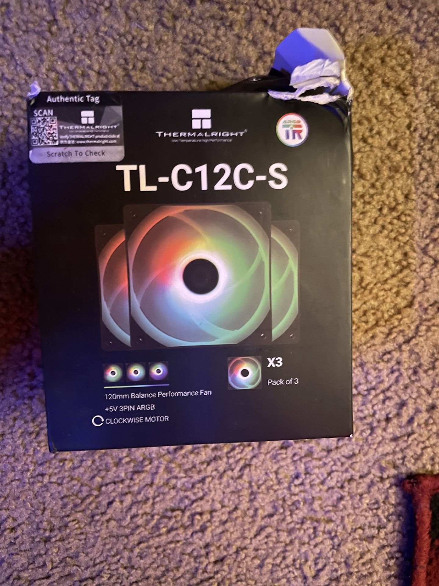 Thermalright Silent RGB Computer Fan