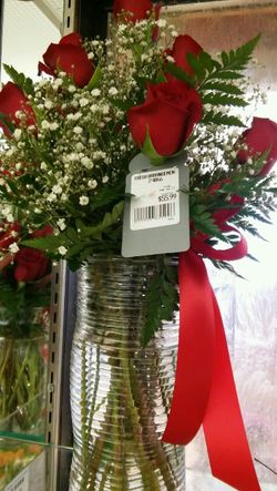 Ramos de rosas combinados