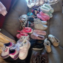 19 Pair Of Toddler Shoes
