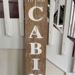 Wooden Cabin Wall Decor 