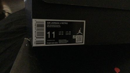 Jordan retro 4