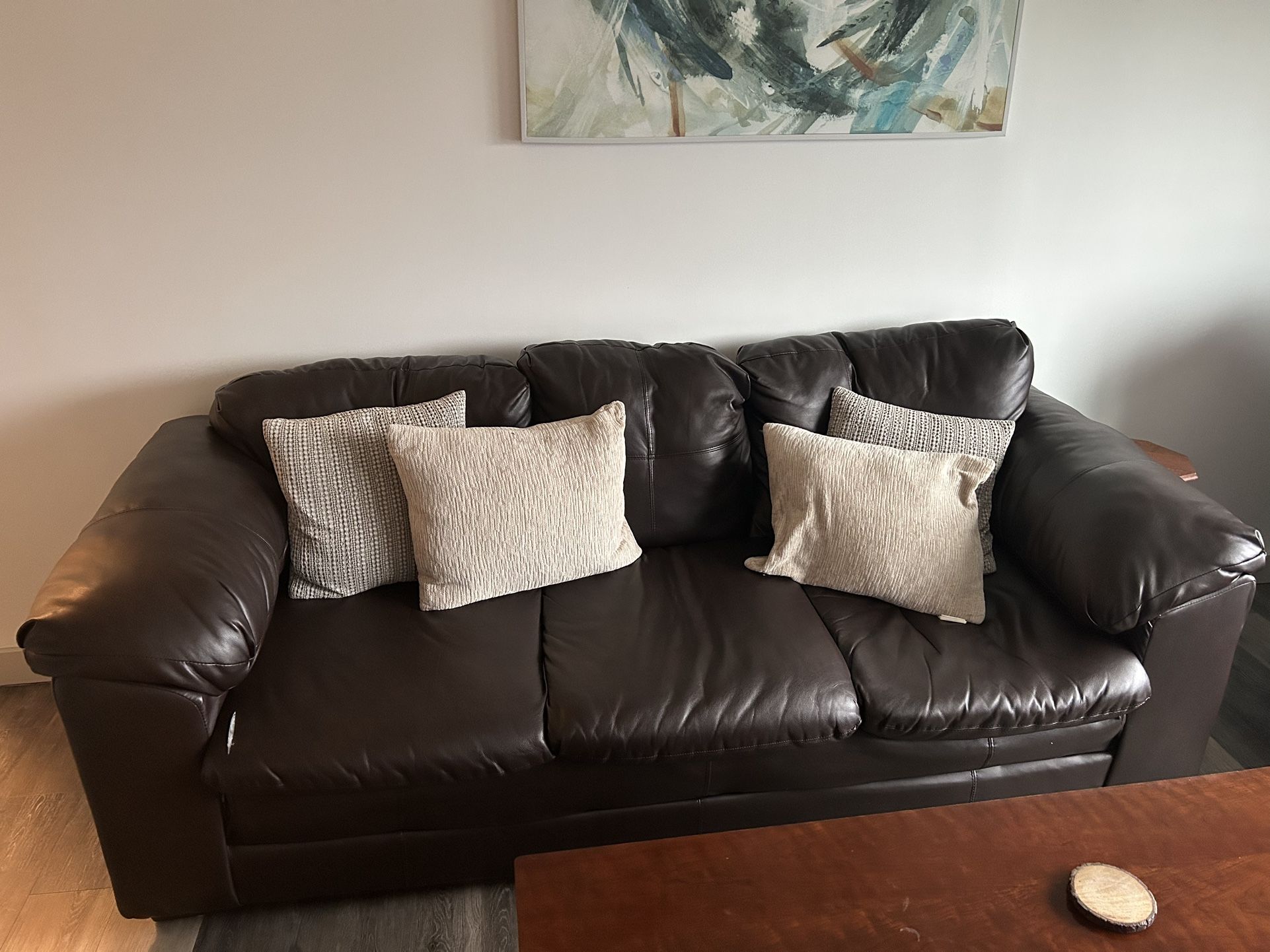 Bobs Discount Clive Sofa - Brown