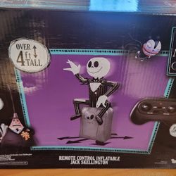 Jack Skeleton Inflatable With Remote Control