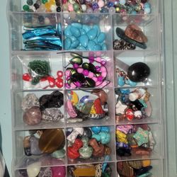 Crystal And Gemstone Jewelry Making Stuff 200 Or Best Offer 