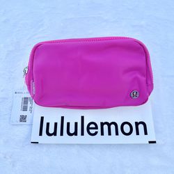 BRAND NEW Lululemon Everywhere Belt Bag 1L Sonic Pink Fanny Pack