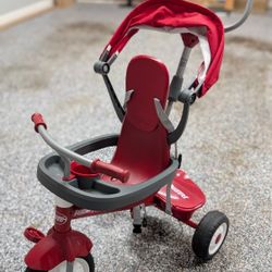 Radio Flyer 4 In 1 Pedal And Push Stroll Tricycle
