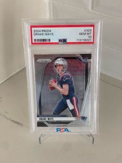 2024 Prizm Drake Maye PSA 10
