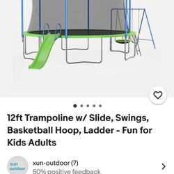 12ft Trampoline 