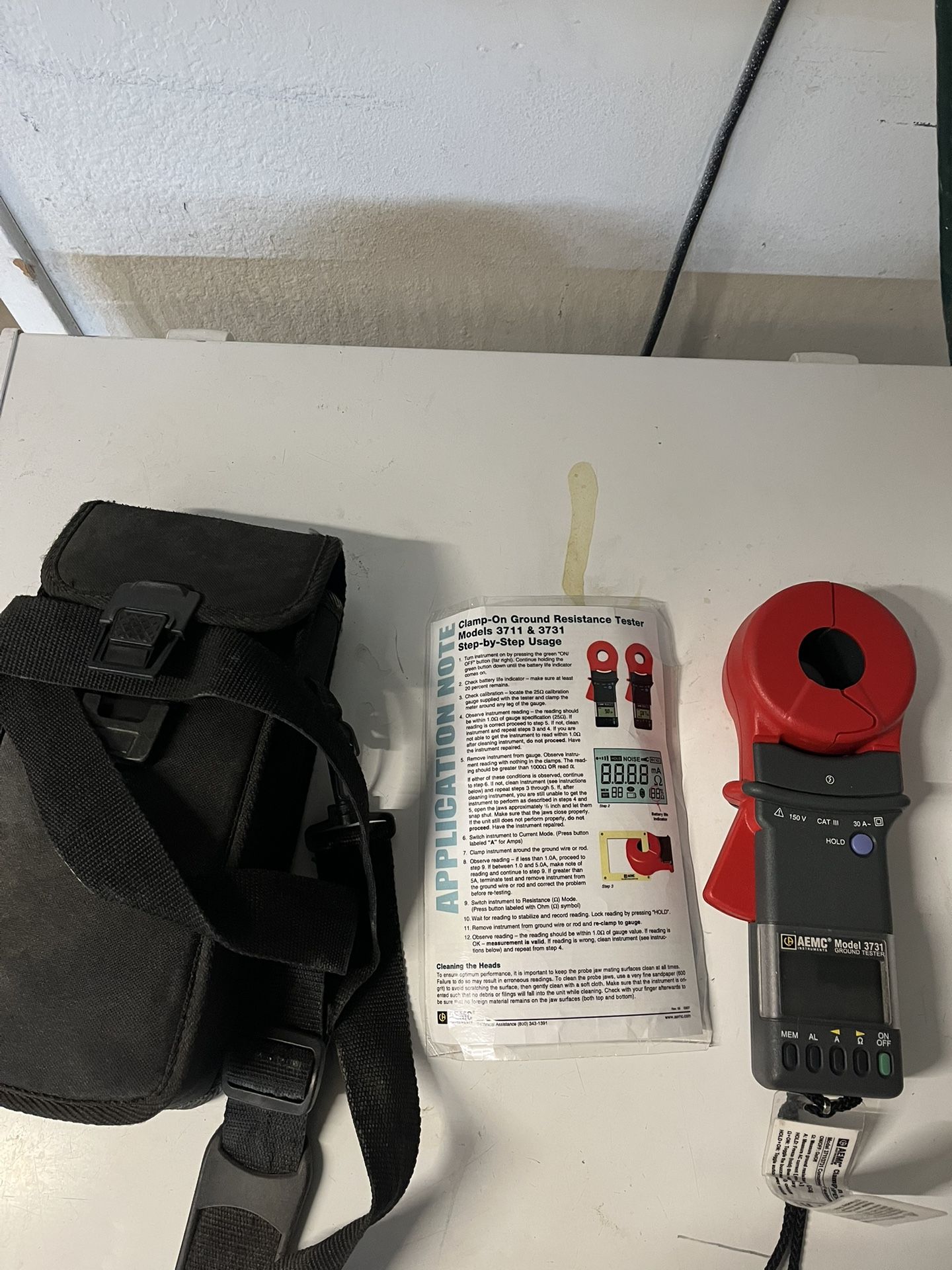 Clamp On Ground Resistance Tester