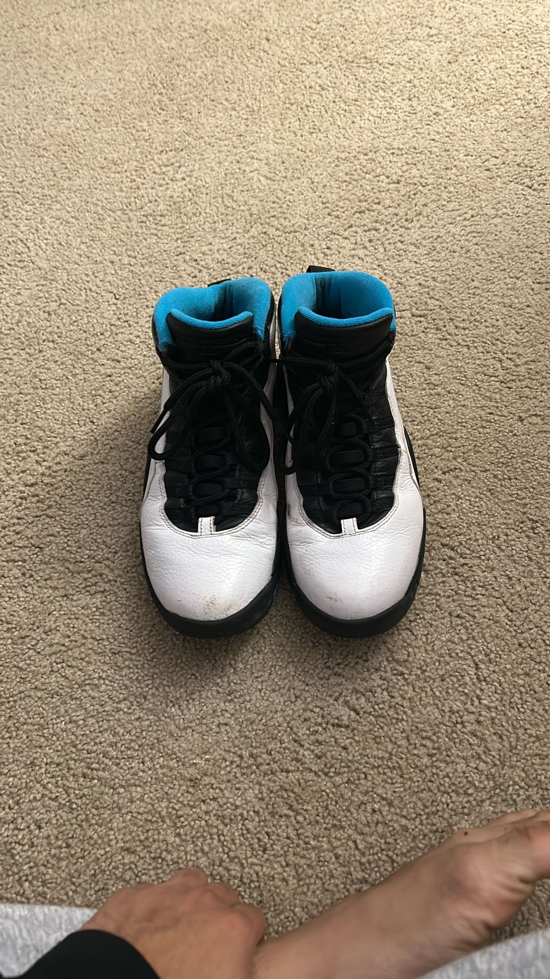 Authentic Air Jordan 10 Retro PS 'Powder Blue'