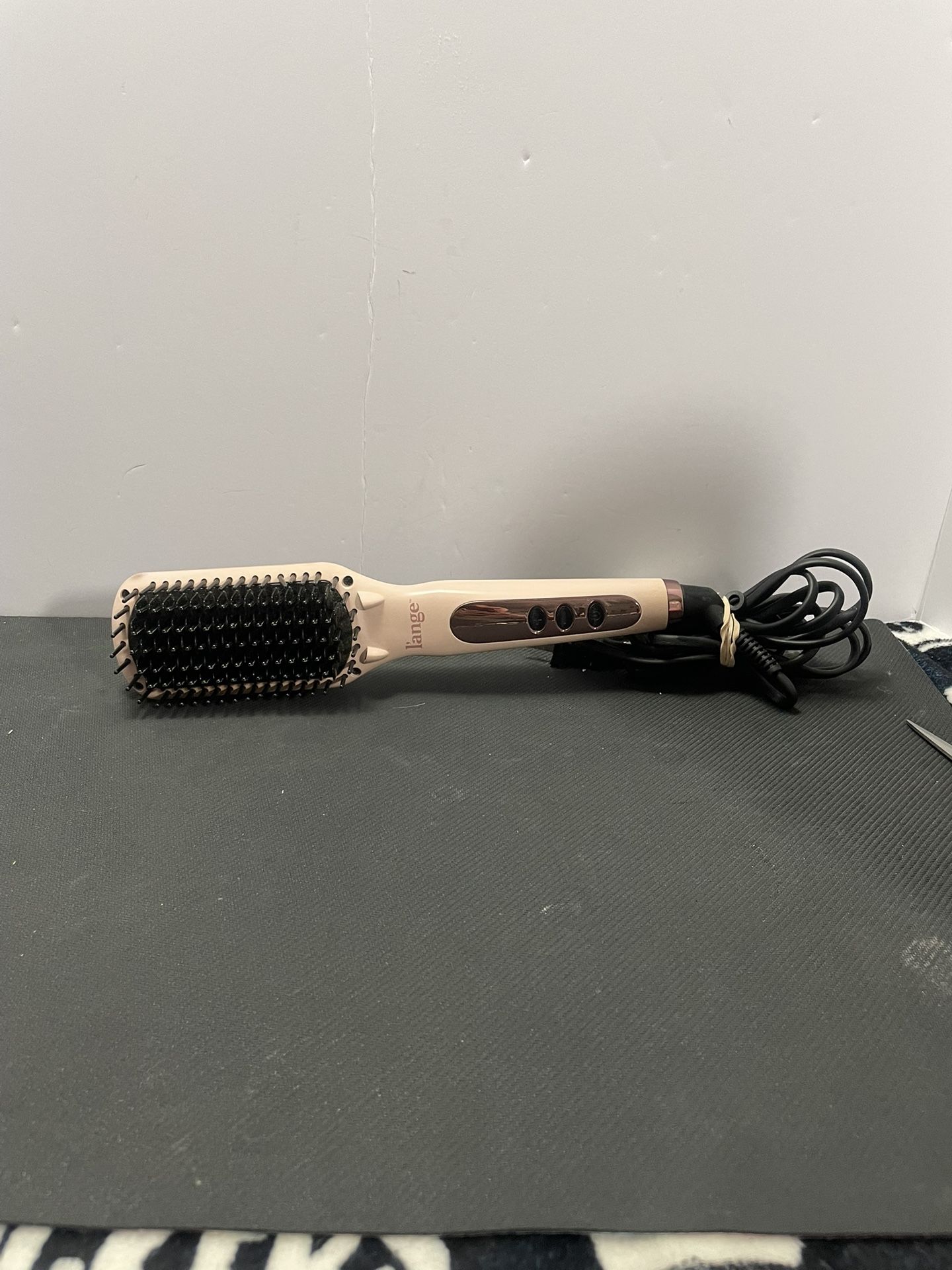 L'ANGE HAIR Le Vite Straightening Brush | Heated Straightener Flat Iron