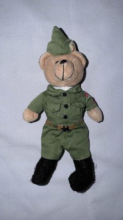 Military Uniform Teddy Bear Plush