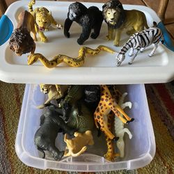 Lakeshore Animals And Magnetic Tran Set 