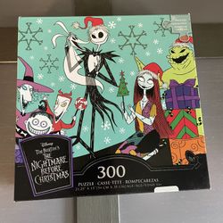 NEW - Tim Burton’s The Nightmare Before Christmas 300 Piece Puzzle 