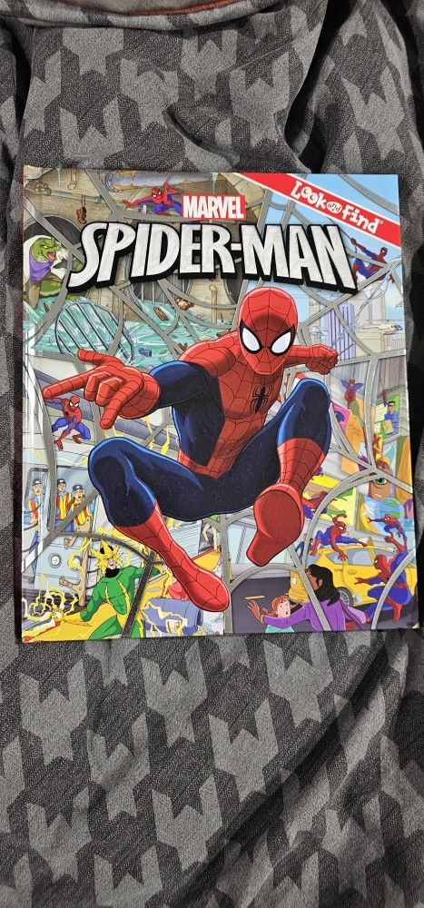 Spider-man Look And Find Book 📖