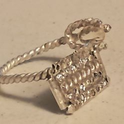 Pitchfork Ring Cvd Diamond