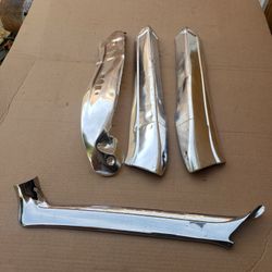 1964 Pontiac Converertible  Interior Post Chrome 