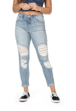 Rewash Braña Super High Rise Mom Jeans 