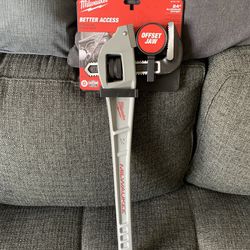 Milwaukee Pipe Wrench 24” $75