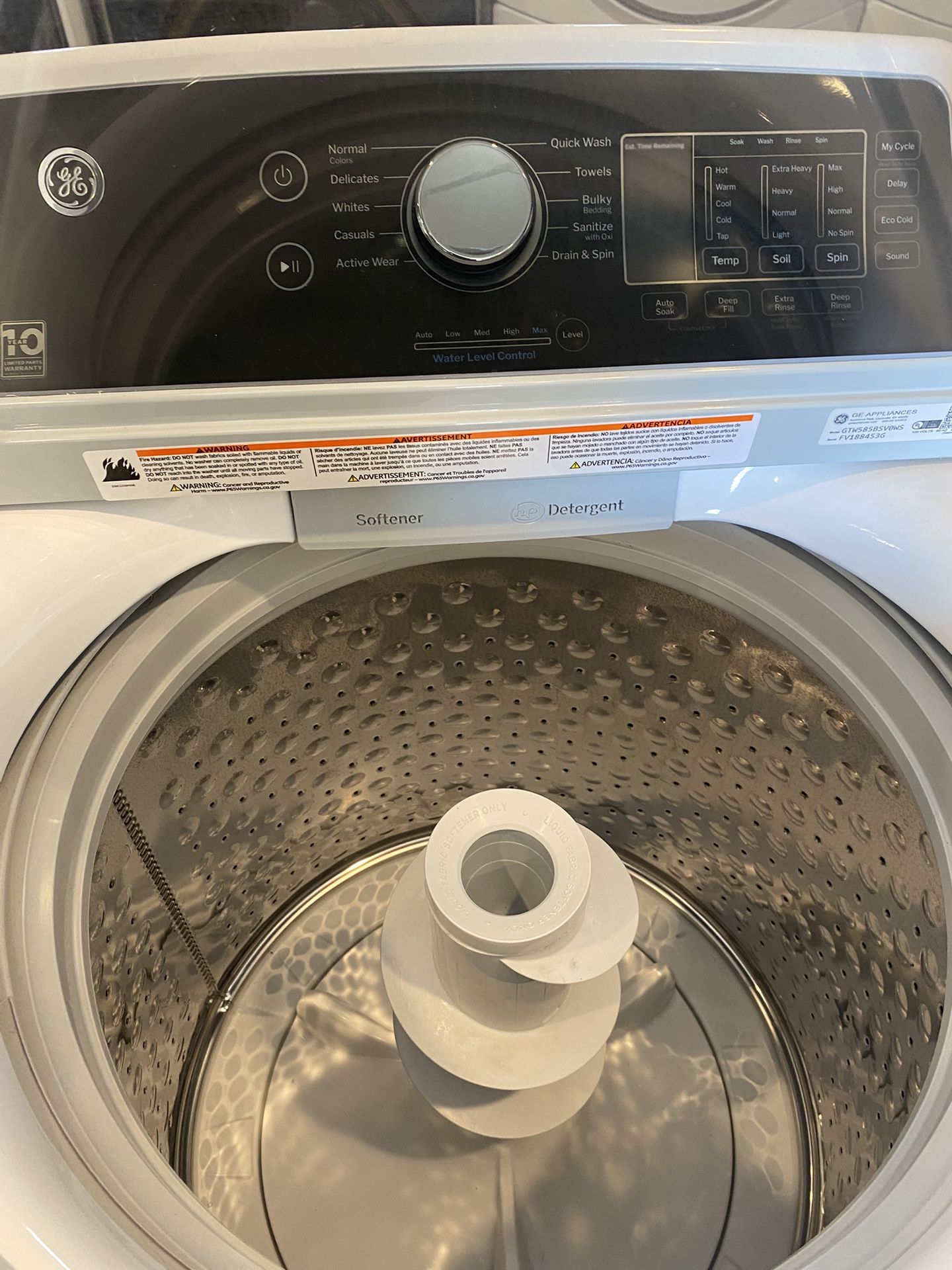 Lavadora Muy Buena Súper Capacidad Nueva GE