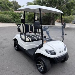 2021 ICON Golf Cart (Brand New Batteries)