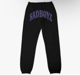 Sadboyz Rhinestoned Sweat Pants