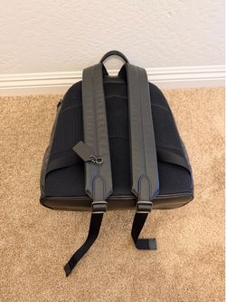 Mens black authenic coach backpack