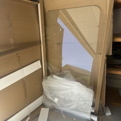 tempered shower glass  