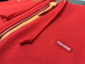 Supreme Medium Zip Hoodie RED
