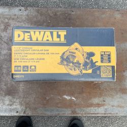 Dewalt Light weight Saw 