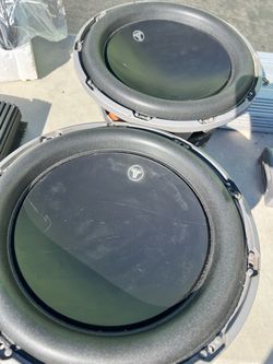JL audio 12 “ speakers