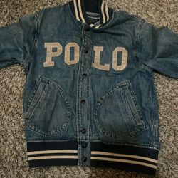  Varsity Denim Jacket Polo Ralph Lauren