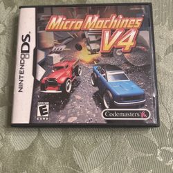 Nintendo DS Micro Machines V4
